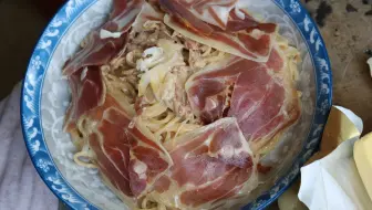 芝士培根意面配香煎火腿片 调皮 哔哩哔哩 Bilibili