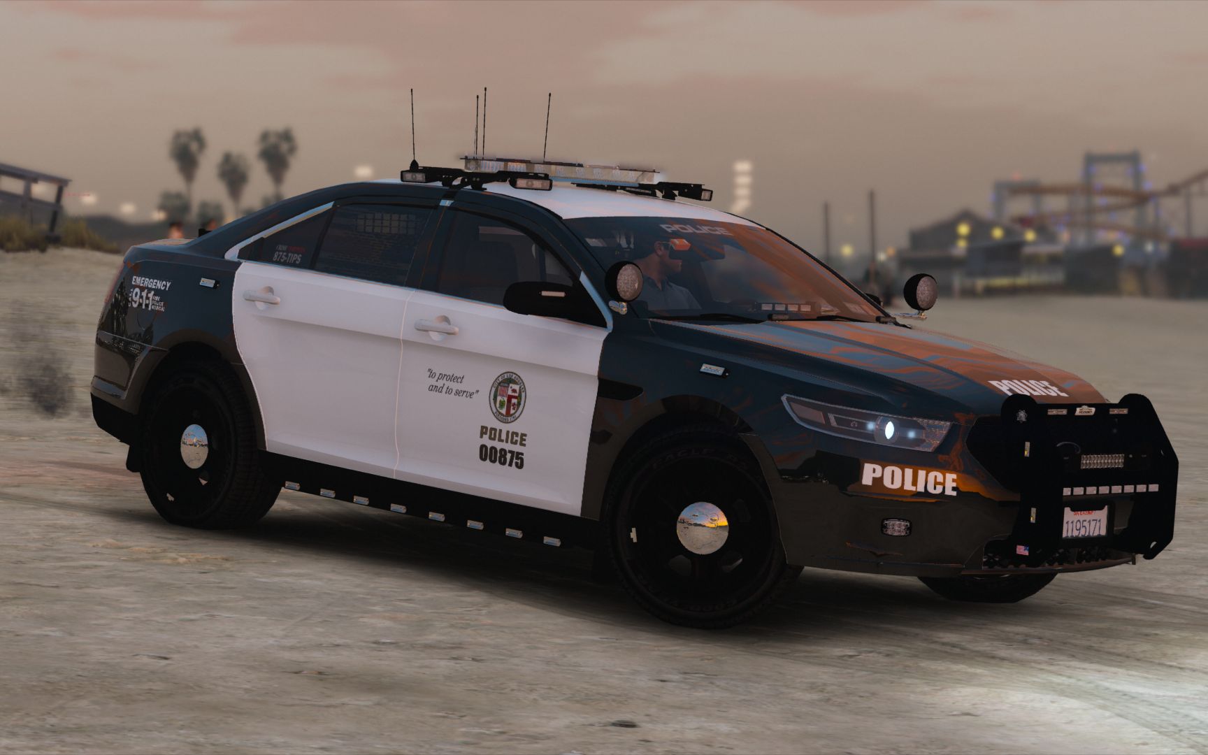 【LSPDFR】:LAPD福特2016金牛座警车模组实录哔哩哔哩bilibili