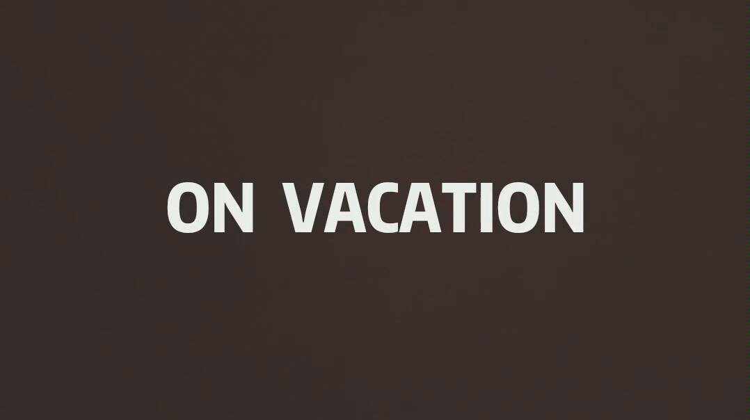 [图]on vacation