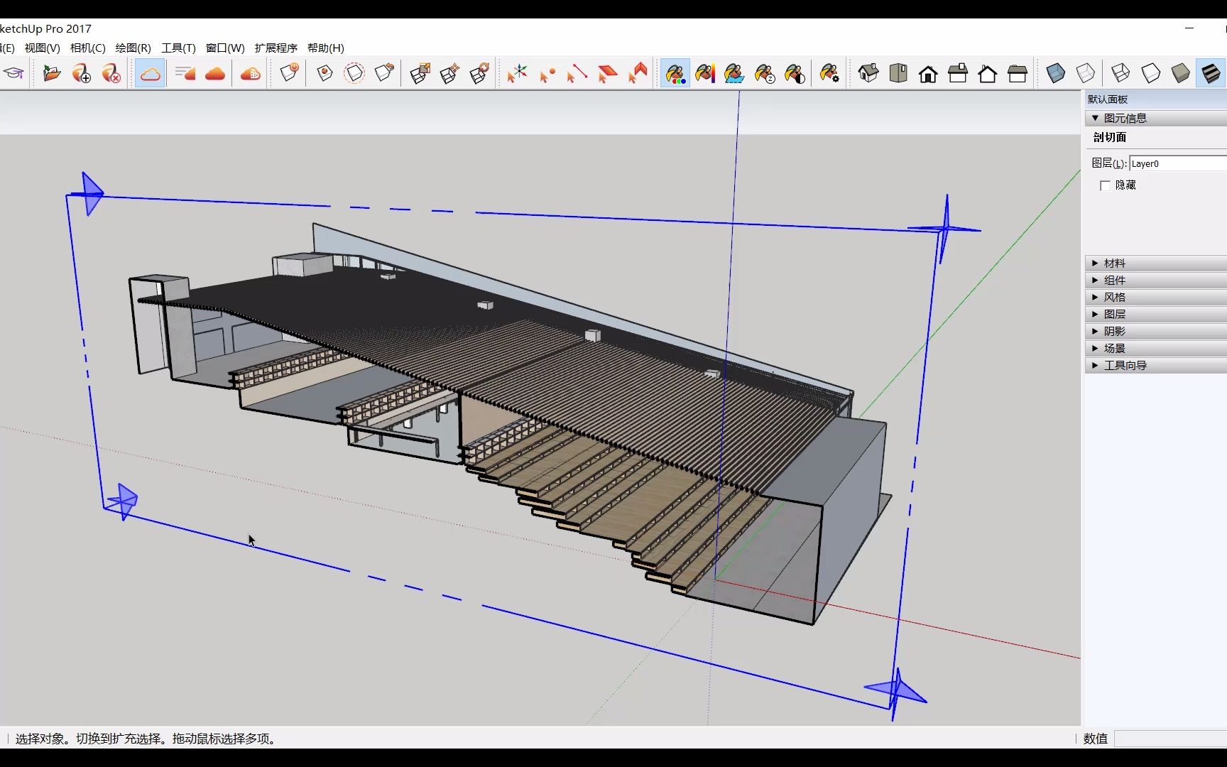 3D激光扫描+点云处理+SketchUp快速逆向建模@深圳市南山区万科云设计公社哔哩哔哩bilibili