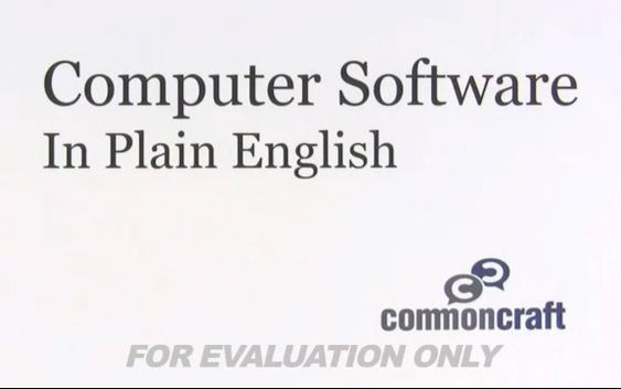 Computer Software【Common Craft】(自制英文字幕)哔哩哔哩bilibili