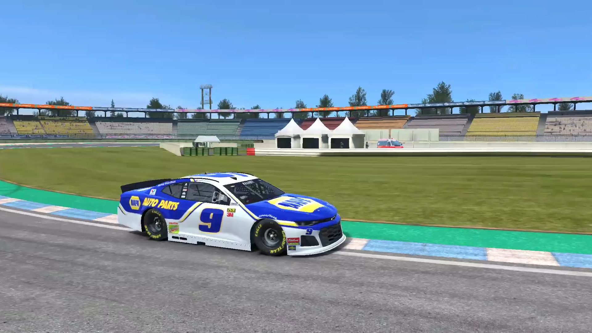 真实赛车3 科迈罗zl1 nascar 霍根海姆