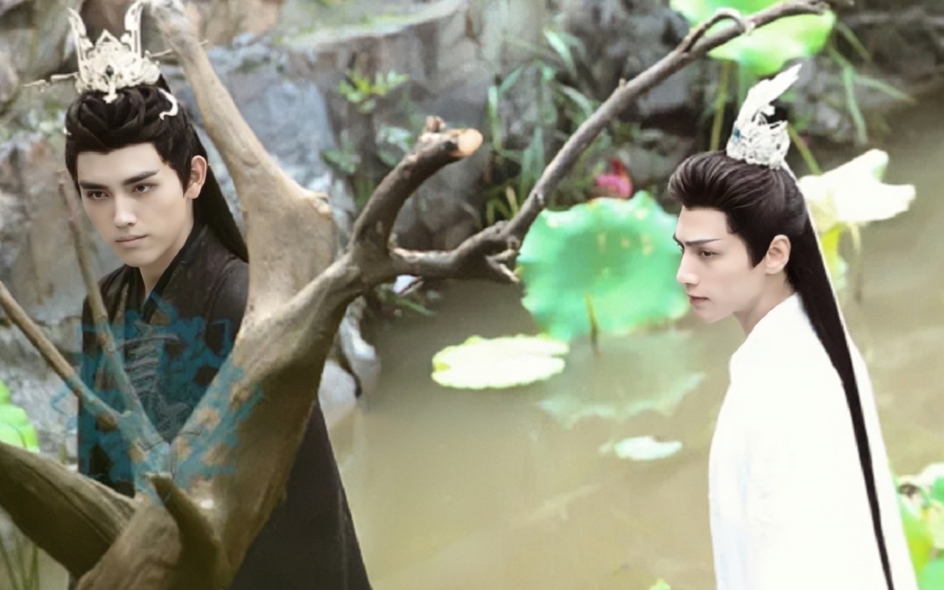 "三年的等待皓衣行 终于听到一句师尊 一句墨燃"