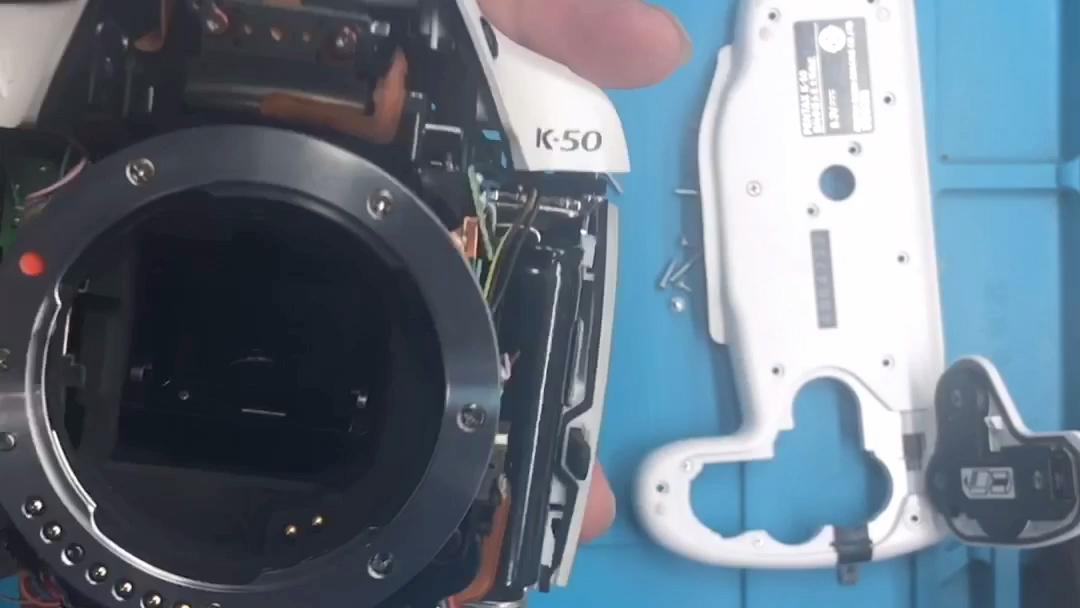 宾得k50光圈门维修案例