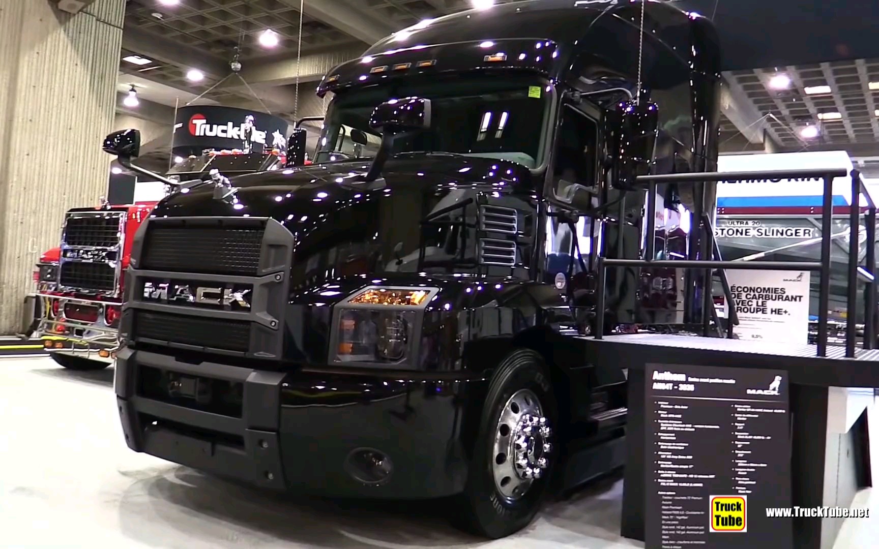 马克antheman64t3038mp8445马力牵引车静态欣赏