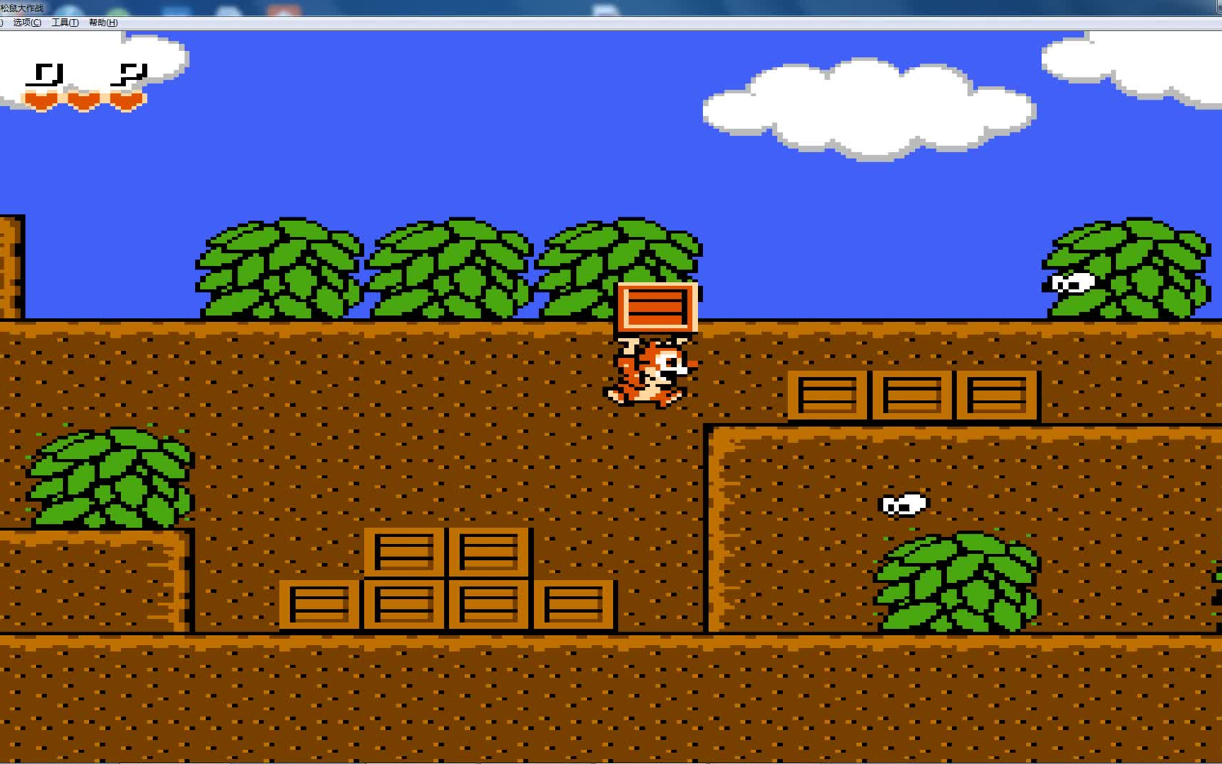 红白机我的童年回忆瞎玩系列-松鼠大战1