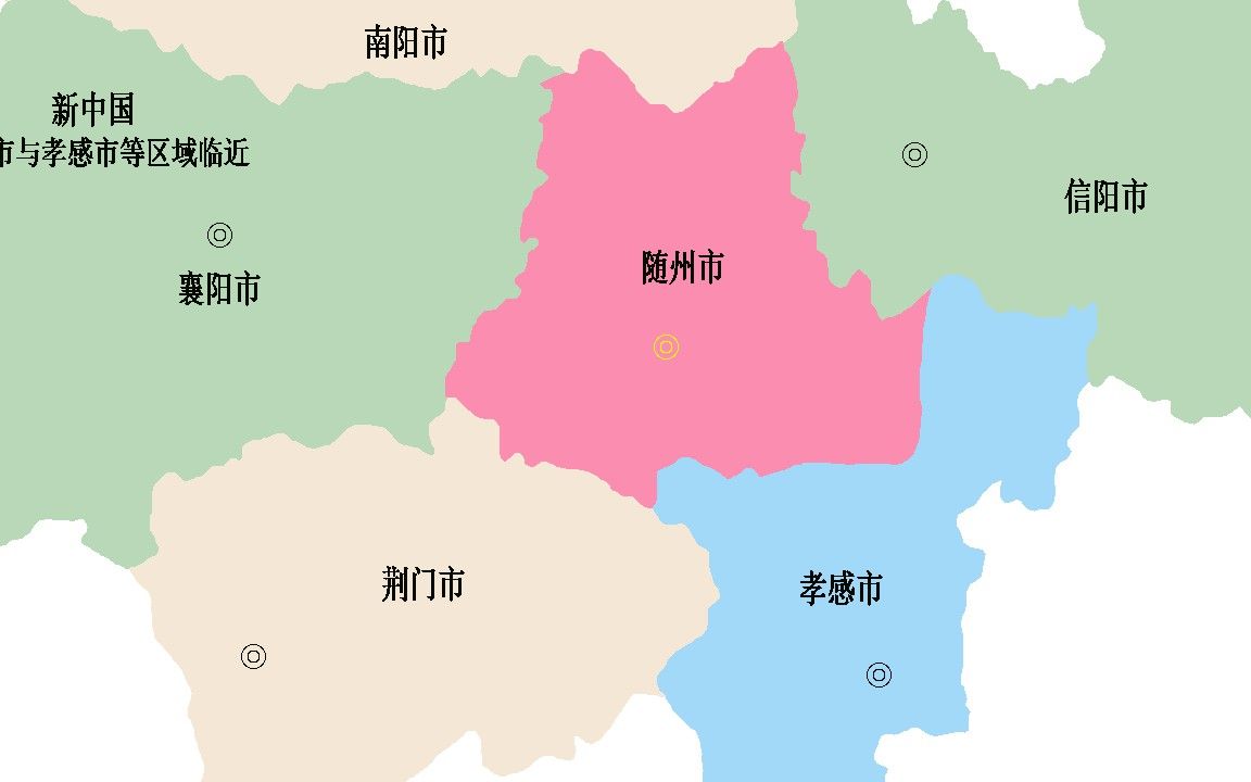 湖北随州地图位置图片