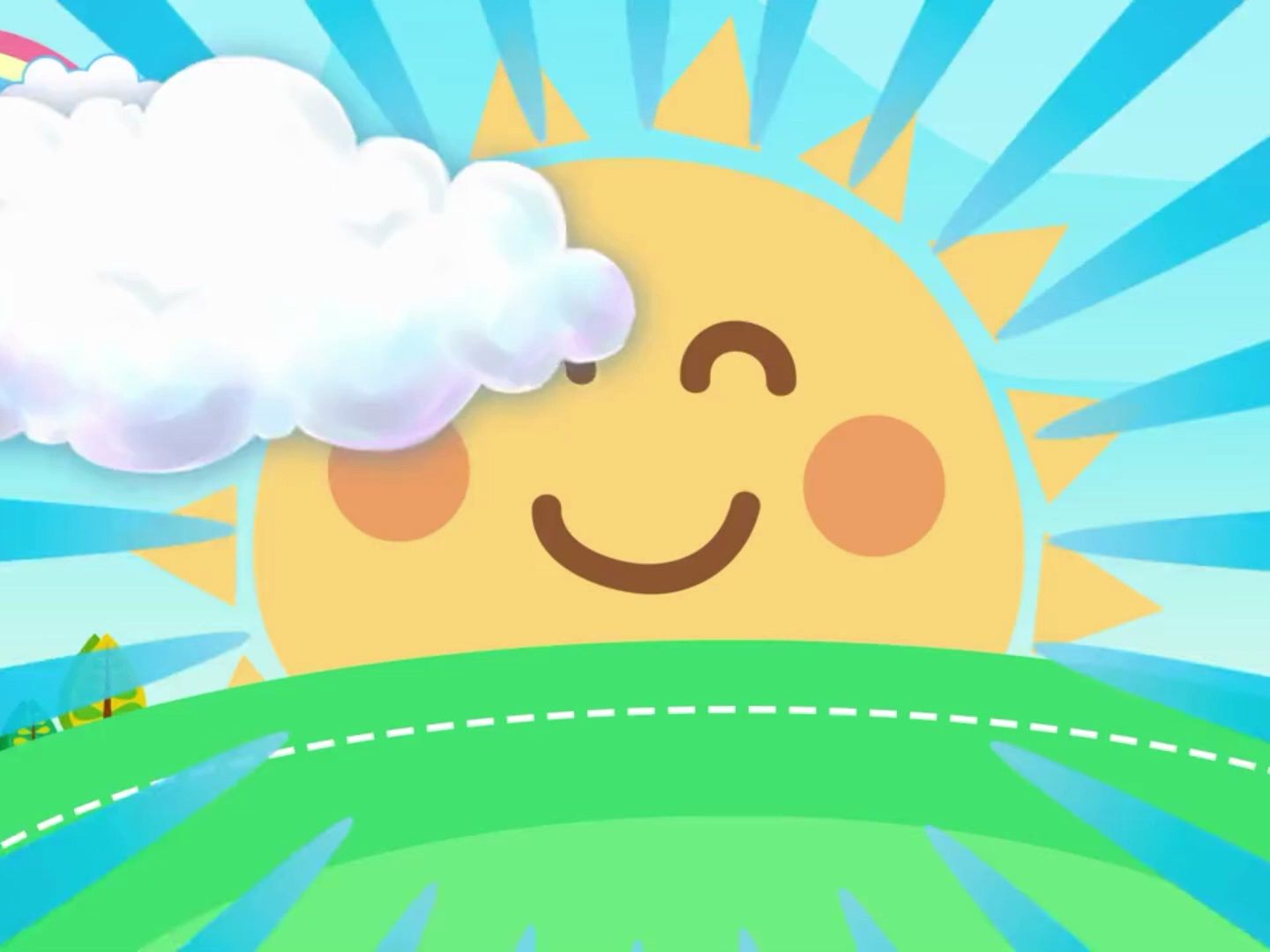 朗诵情景剧《拔苗助长》led背景视频