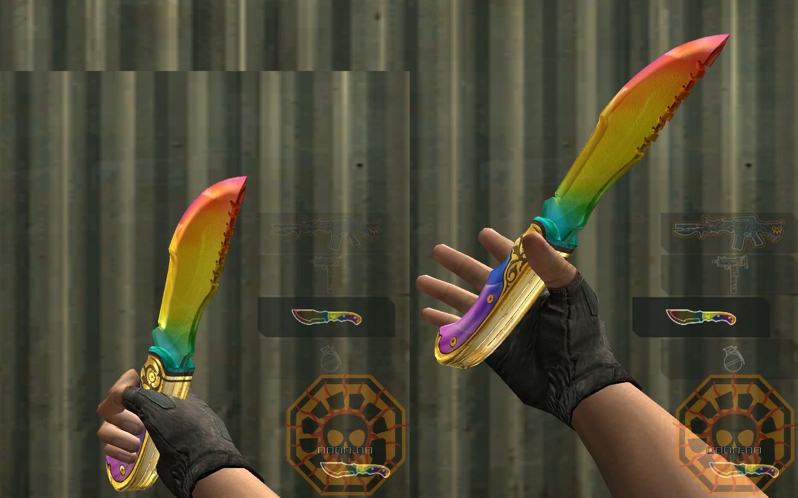 cf: 丛林匕首-彩虹 (jungle knife-rainbow) [穿越火线新闻]