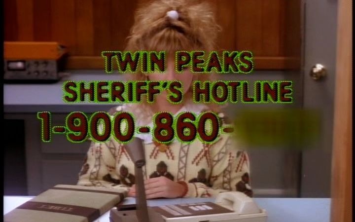 《双峰》Twin Peaks (1990) Advert & Messages哔哩哔哩bilibili