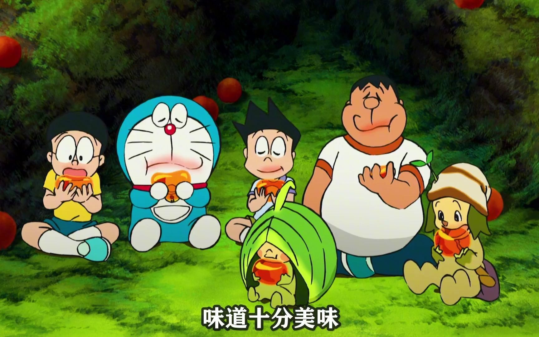 哆啦a梦:所有的植物会说话?大雄等人误入绿色星球遭遇危机
