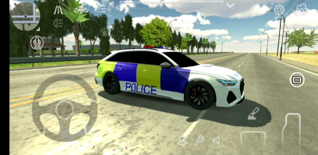 【car parking】英国audi rs6警车