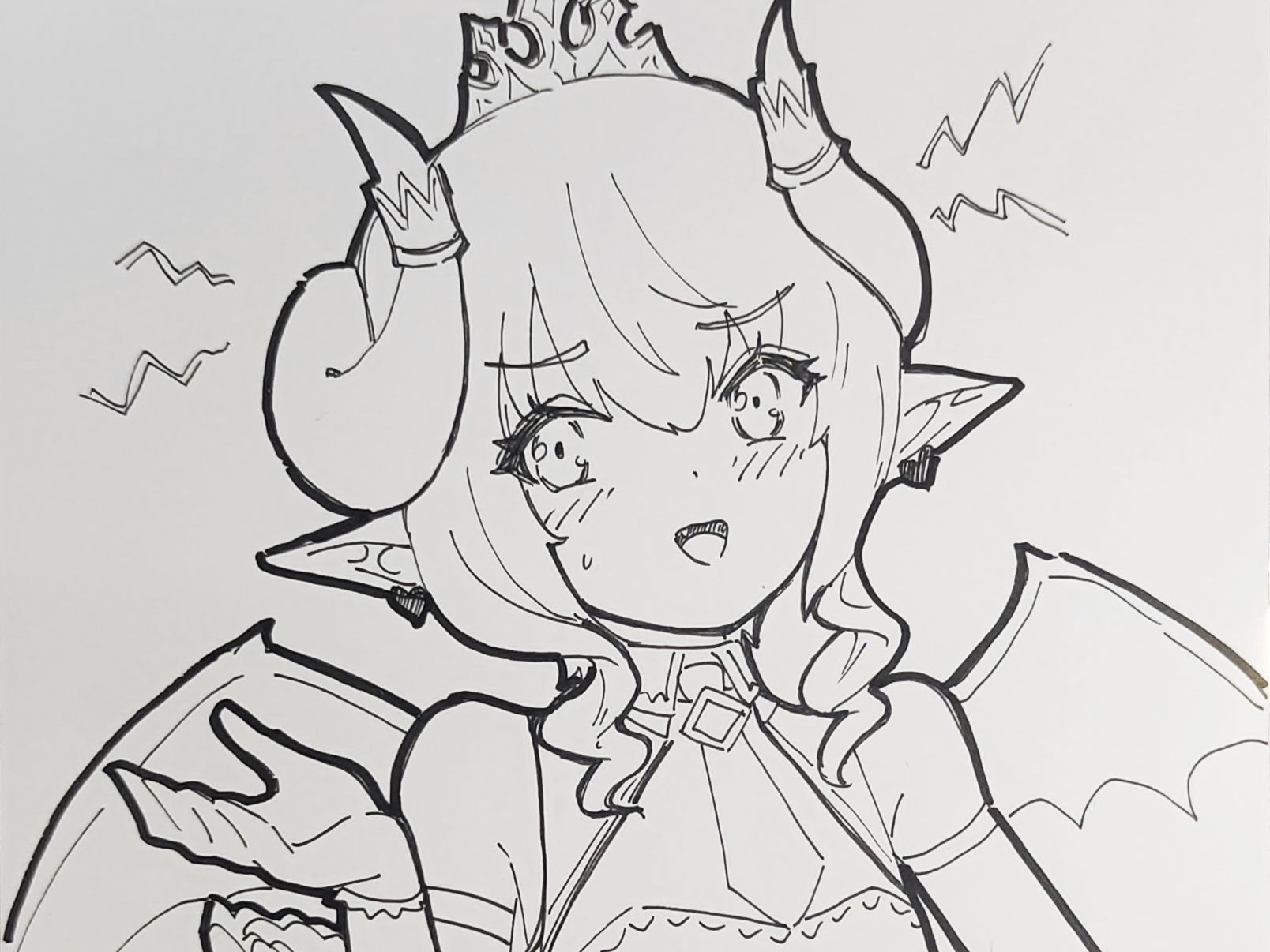 那种事情.找别人就好啦~【手绘机娘#45】