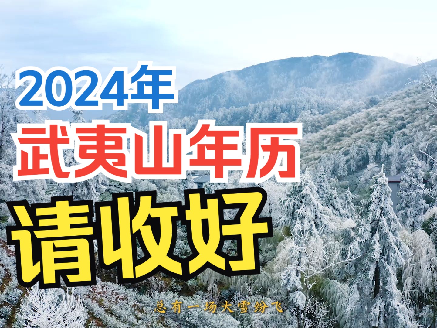 请收好这份2024年武夷山旅行年历哔哩哔哩bilibili