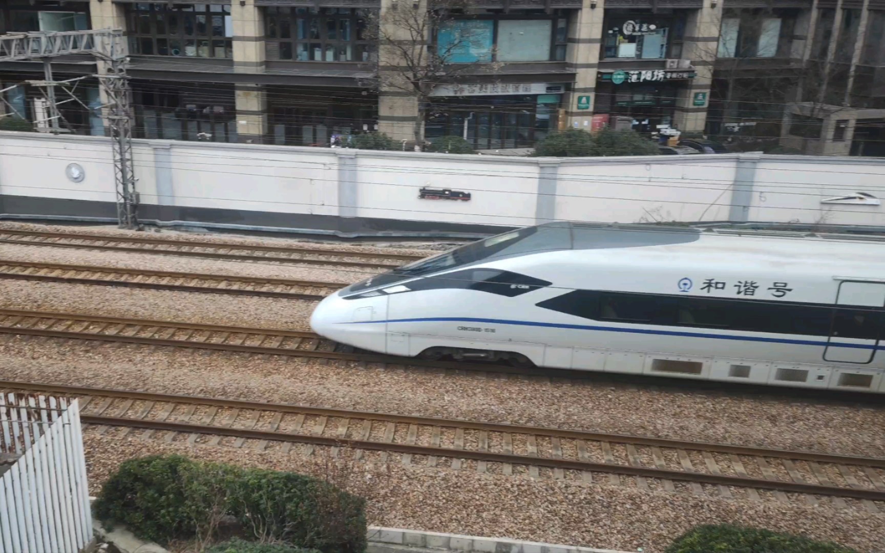 [上海站中潭路]1月5日摄 crh380d-1516