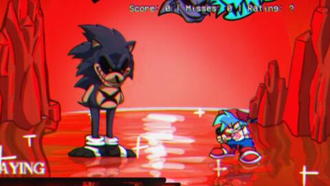 old majin sonic and lord x recolors :/ [Friday Night Funkin'] [Mods]