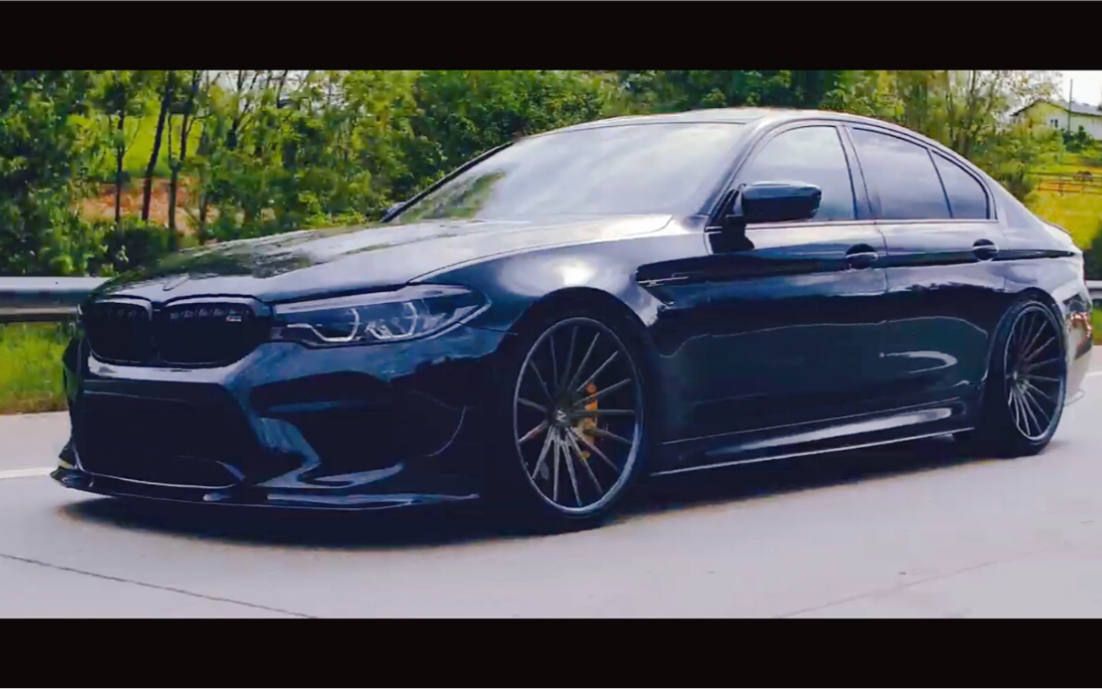 宝马bmwm5黑武士绝对大片视感