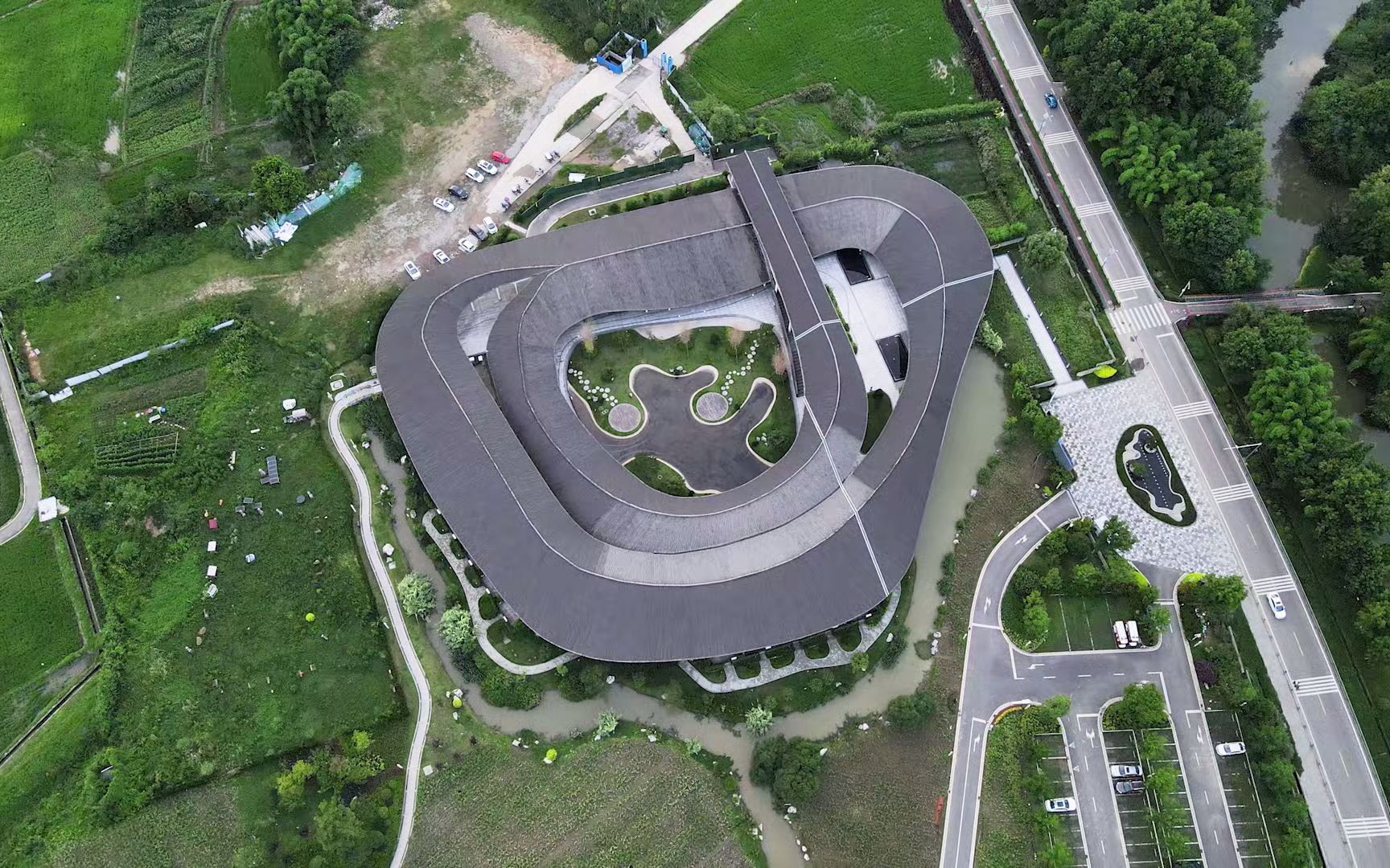 建筑地图林盘行馆庄子玉