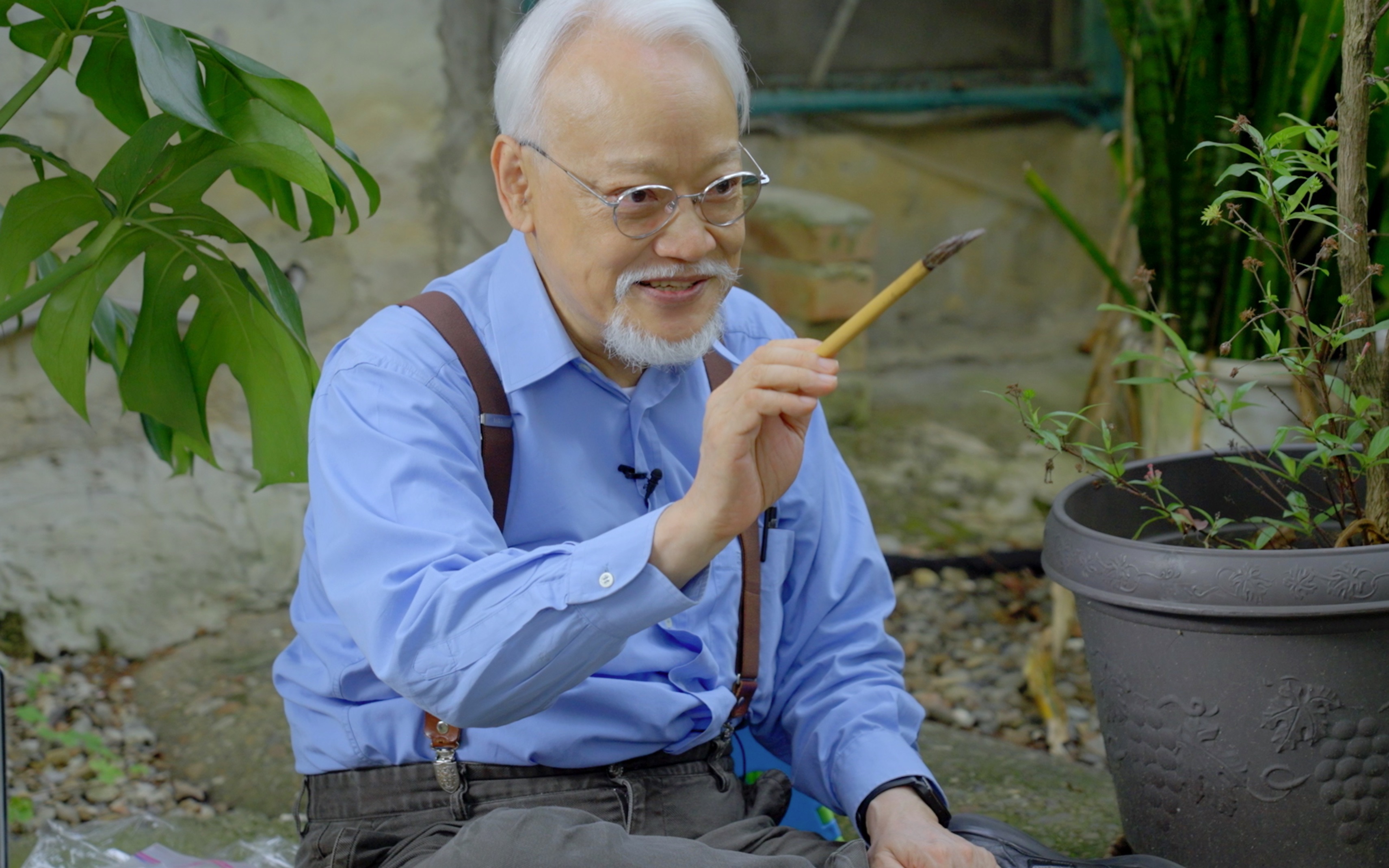 【长歌艺术传播】山水寄梦 花鸟传神 —— 刘墉的情与艺哔哩哔哩bilibili