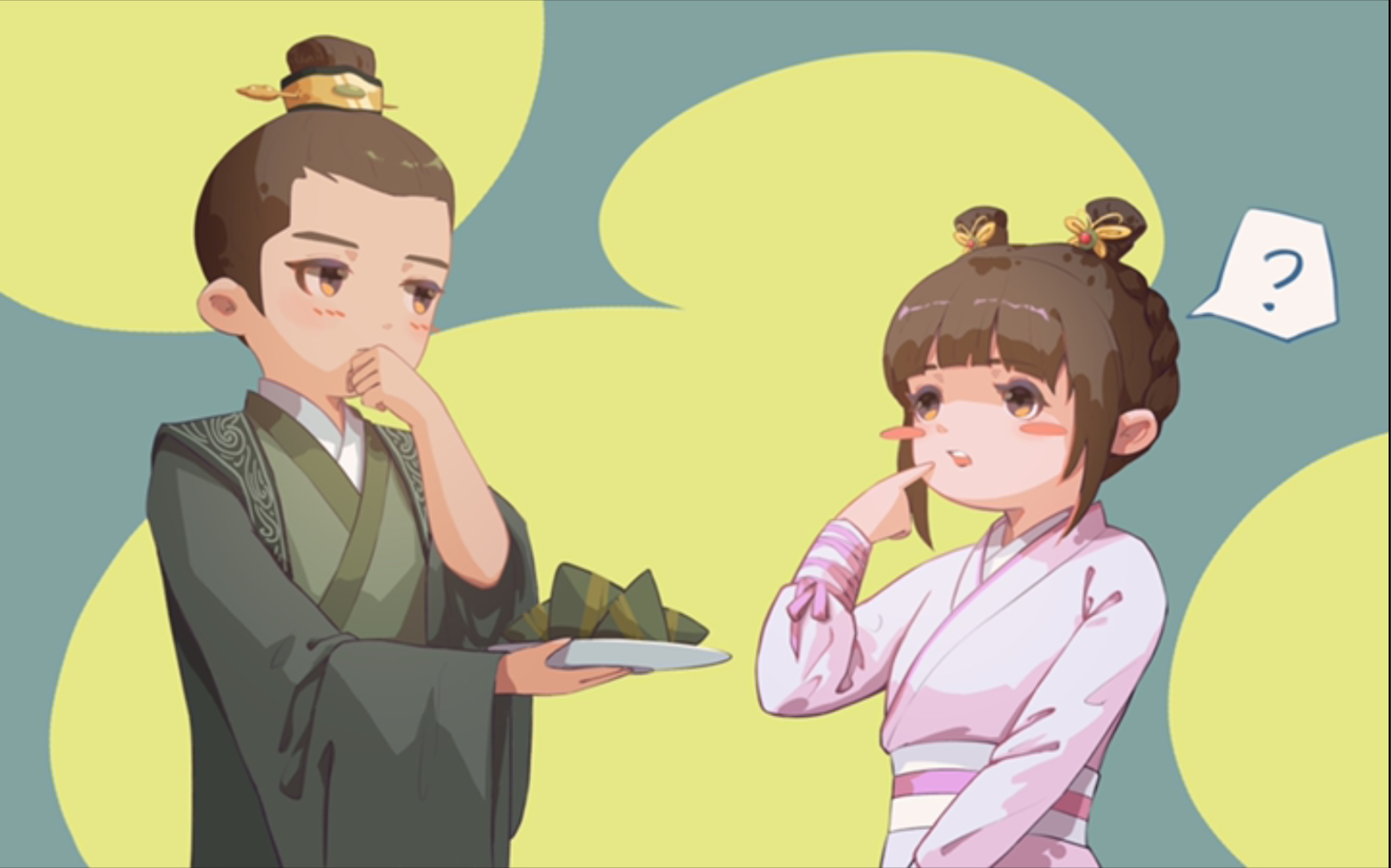 活动  【板绘过程】5分钟摸鱼御赐小仵作小可爱端午节发糖