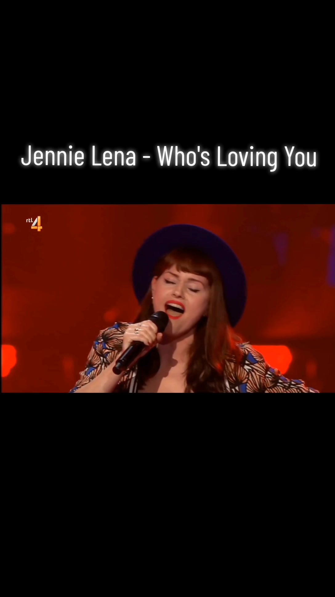 Jennie Lena Who's Loving You The Voice Holland 2015哔哩哔哩bilibili