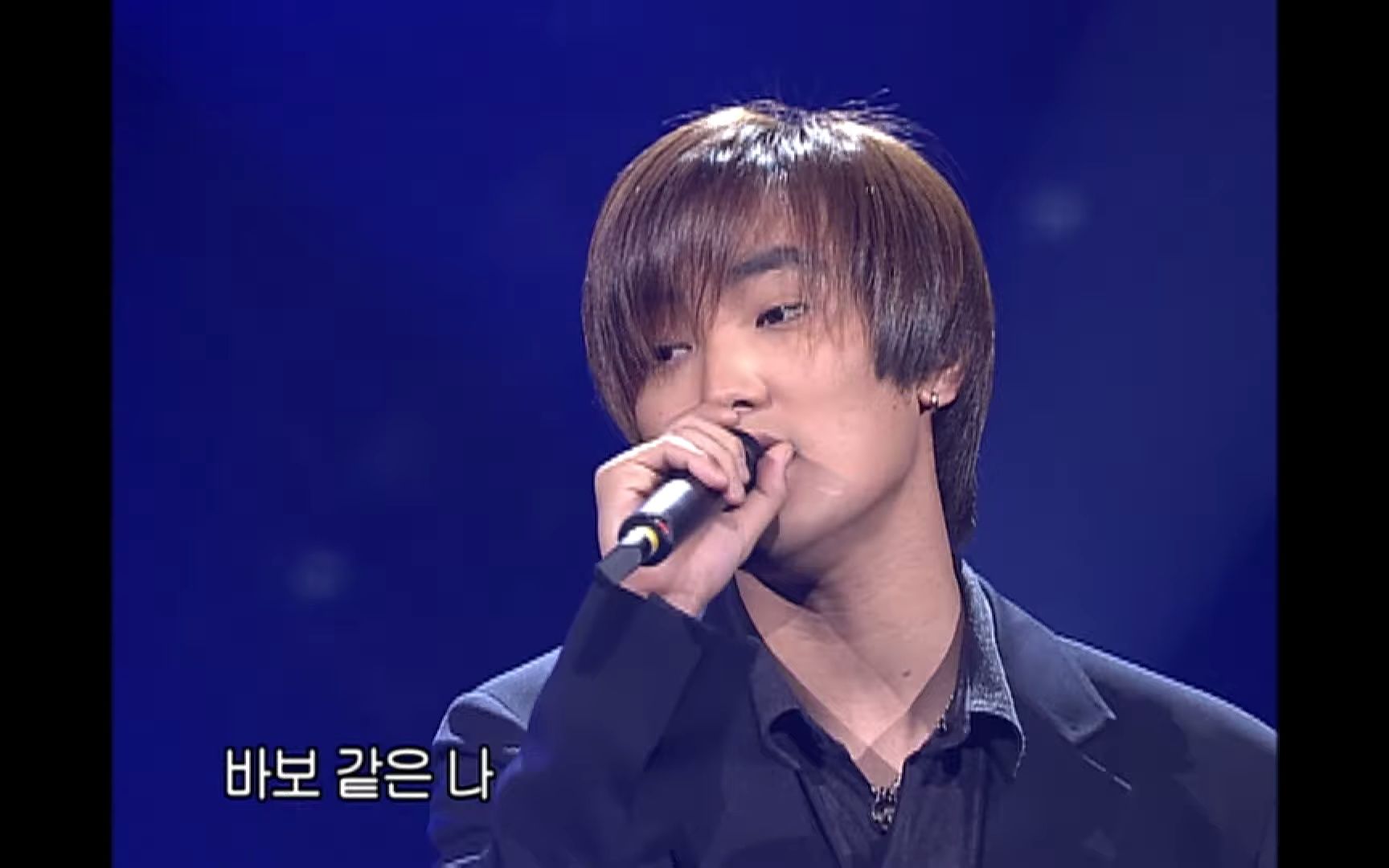 【hd高清】安七炫 1辑 北极星 那年夏天 tv歌谣live 现场版 2002.01.