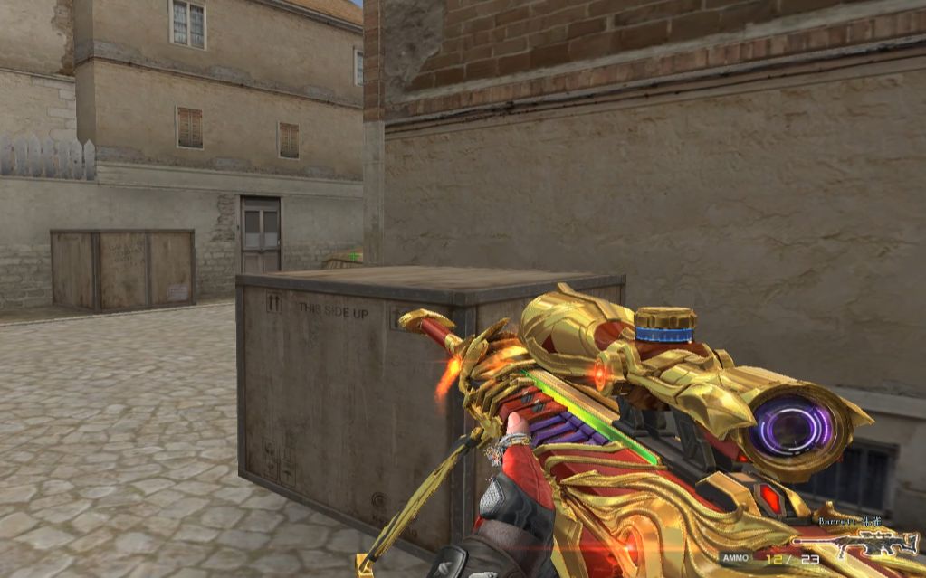 cf先遣服全新英雄级武器巴雷特朱雀爆料拥有超帅的翅膀特效