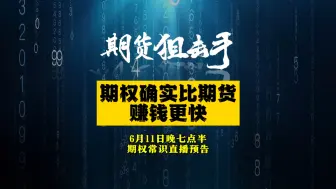 Descargar video: 期权确实比期货赚钱更快