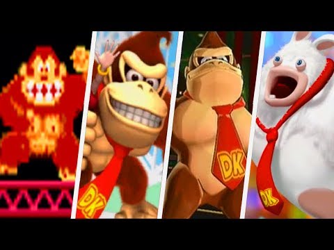 [图]Evolution of Donkey Kong Battles (1981 - 2017)