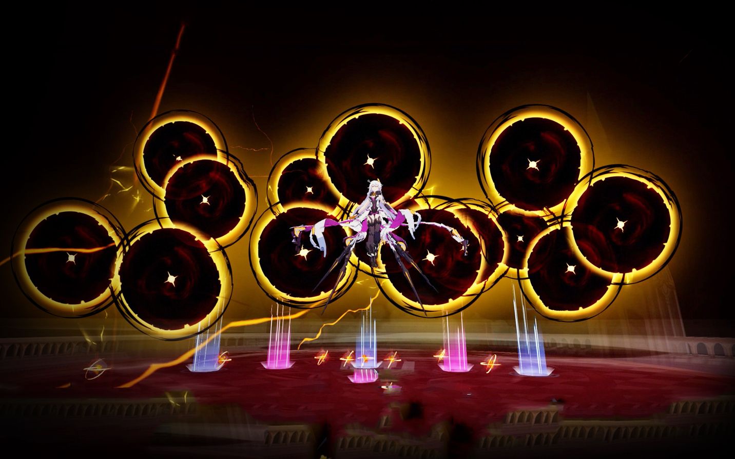 女王降临 此刻正是审判之时 月光觉醒空之律者技能特效一览