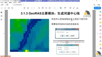 ArcGIS水文分析、HEC-RAS洪水危险性及风险评估