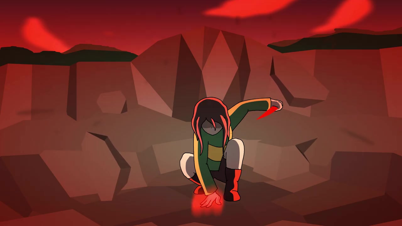 【glitchtale】chara vs betty 同人动画