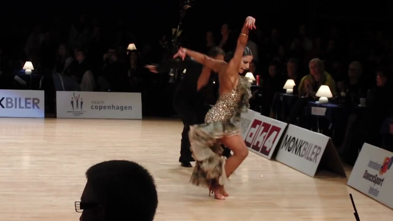 [图]【牛仔舞】Troels & Ina 在体协比赛的时候 2011 Copenhagen Open Semifinal Jive