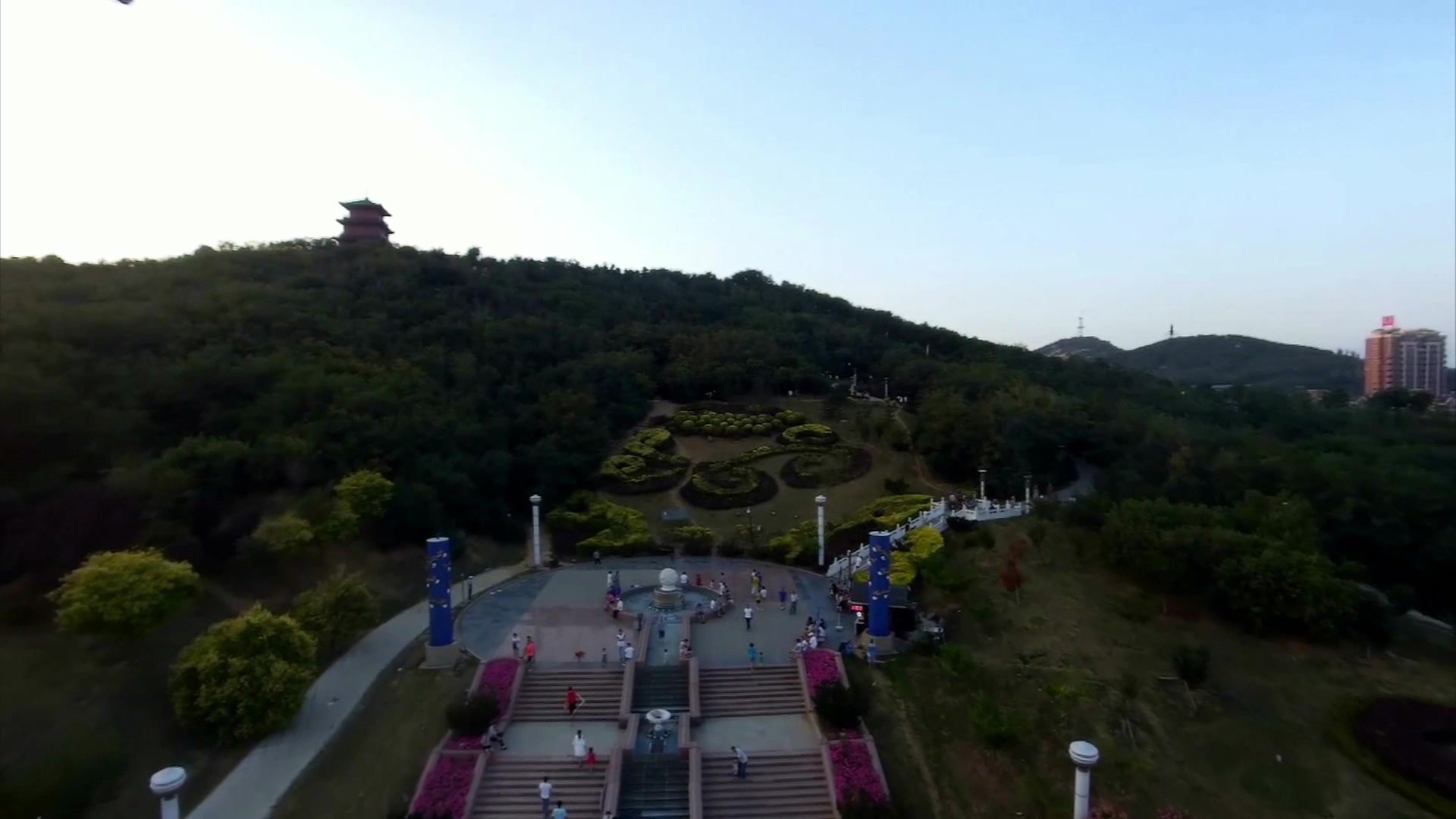 鮁魚圈青龍山公園航拍