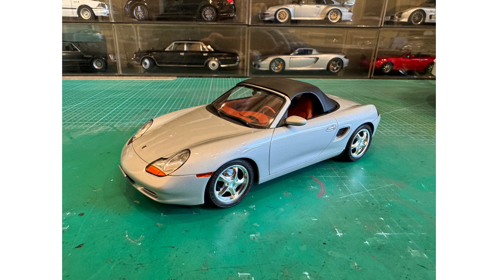 保时捷 boxster 986.田宫1:24模型制作