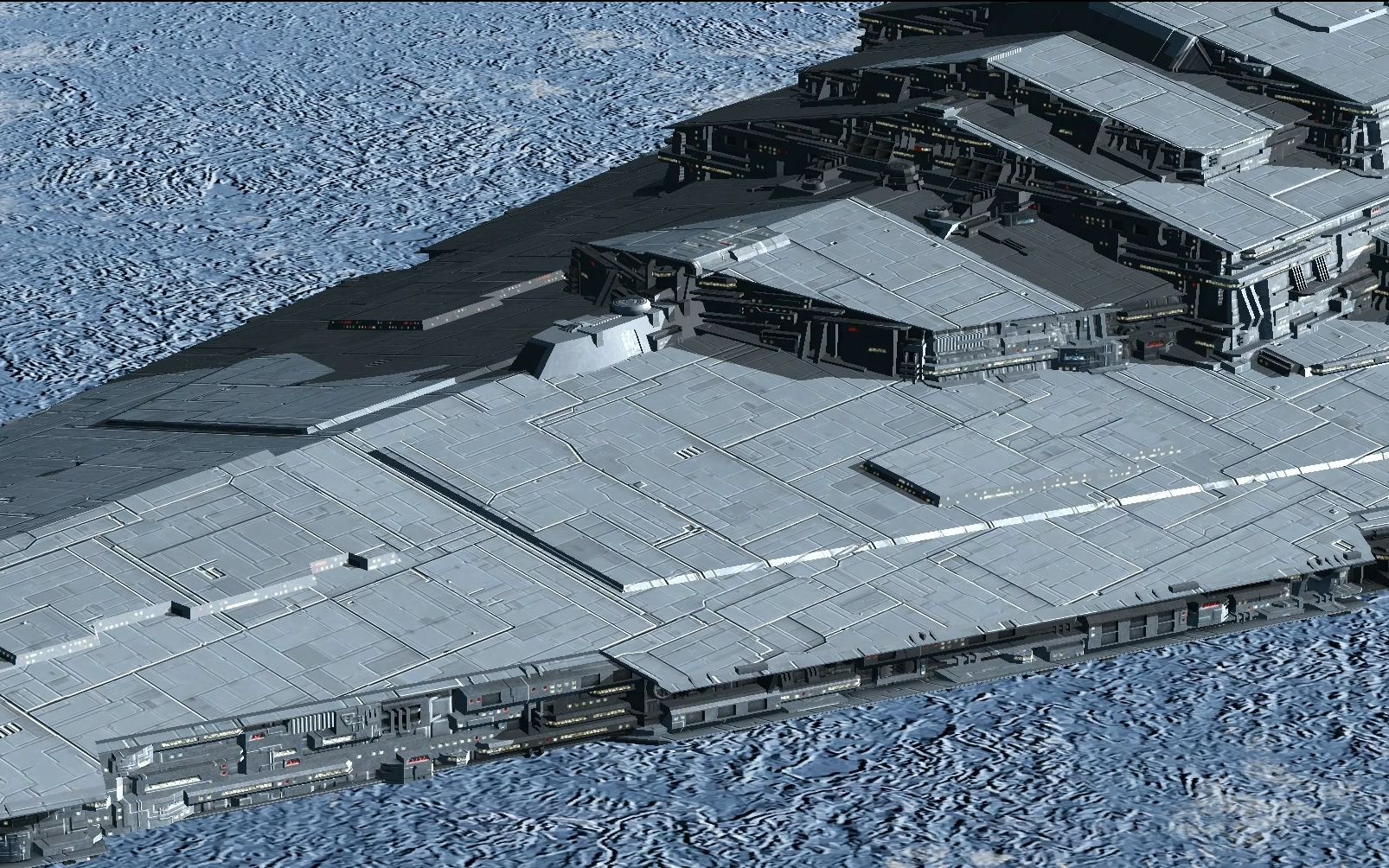 星球大战 帝国战争重制版 帝国ii级歼星舰开火细节