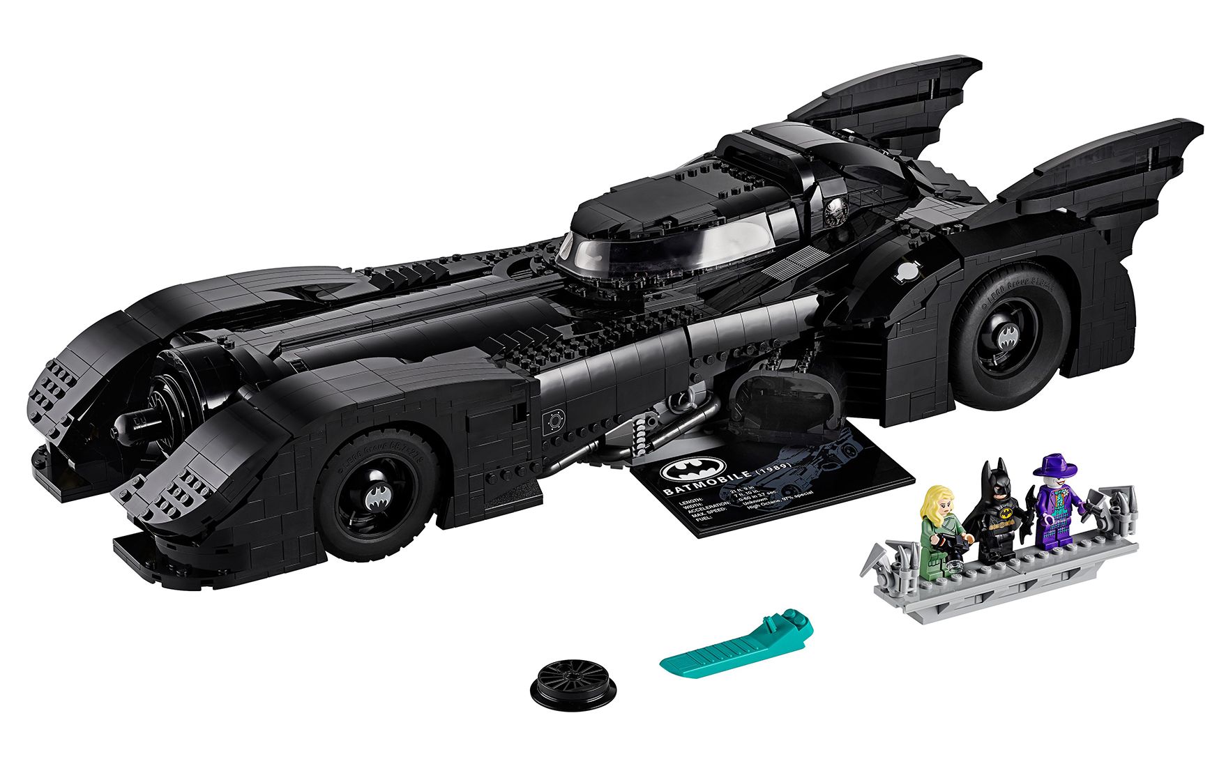 乐高lego76139蝙蝠侠1989年版蝙蝠车2019速拼评测