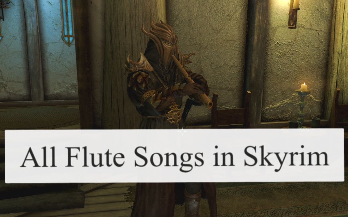 【上古卷轴5】天际中的长笛演奏曲目全收录 | Every Flute Song in Skyrim哔哩哔哩bilibili