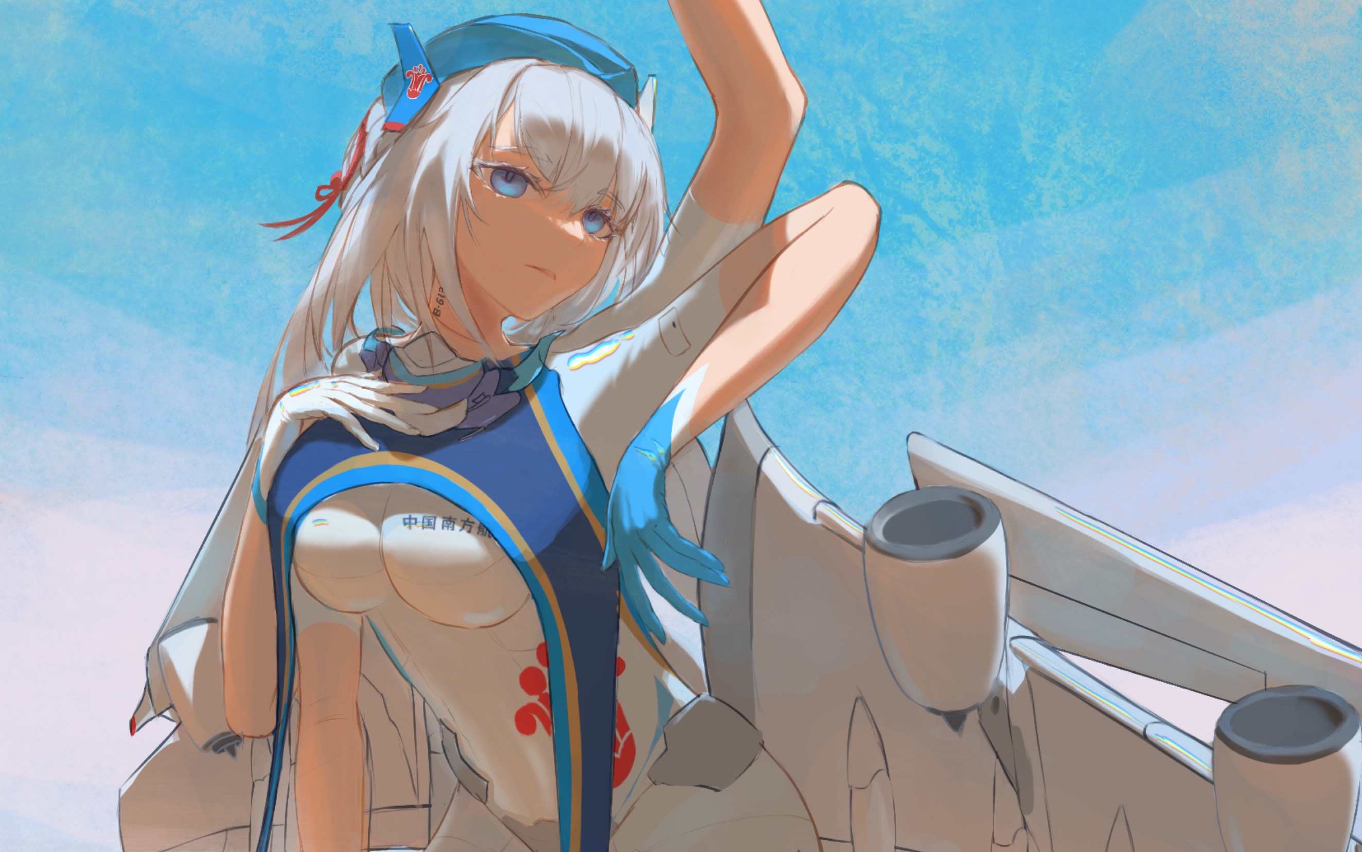 机娘化a380- 沙地戈壁中的天空征服者-南航a380_哔哩哔哩_bilibili