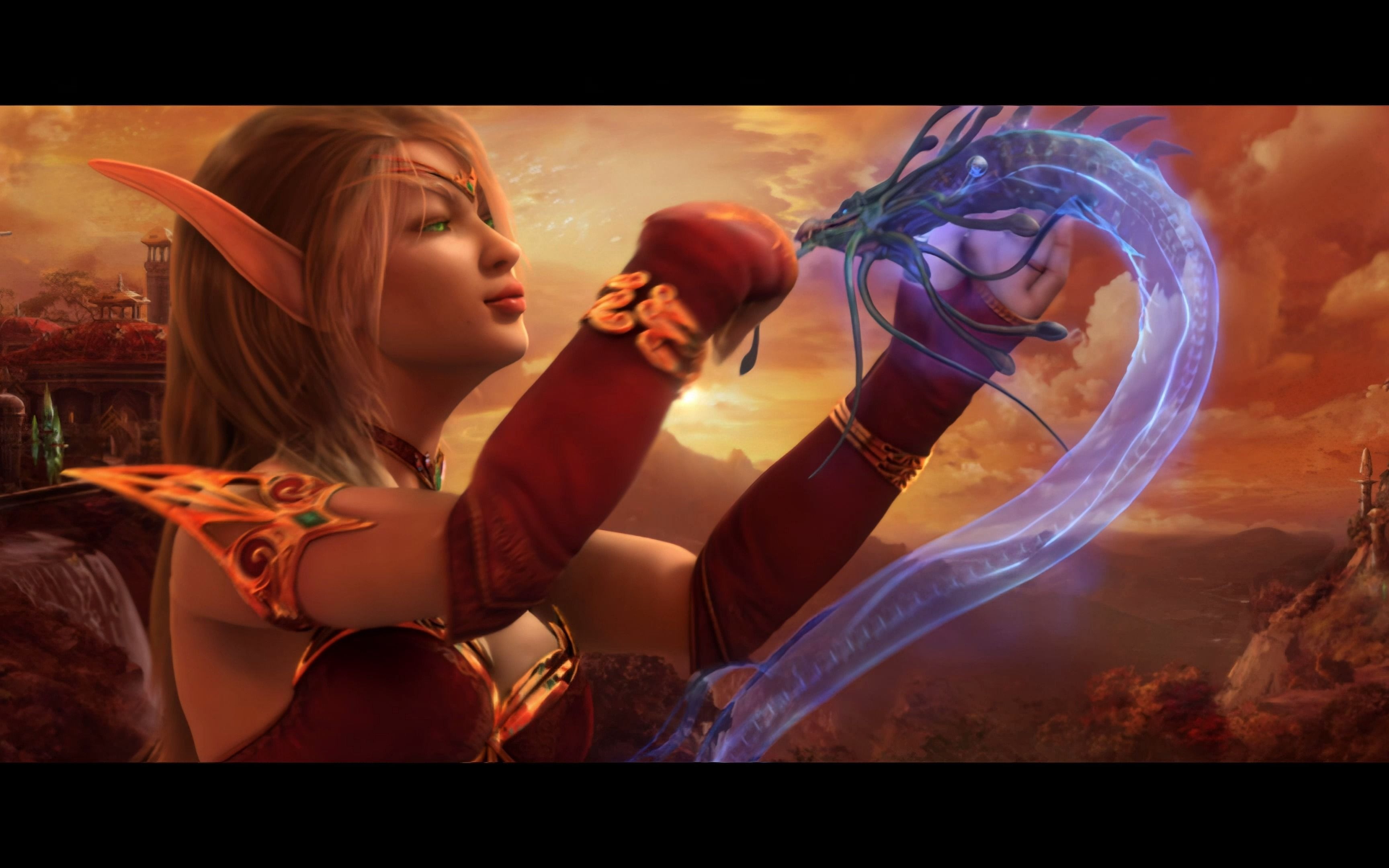 《魔兽世界:燃烧的远征》开场动画cg_4k修复_哔哩哔哩 (゜-゜)つロ