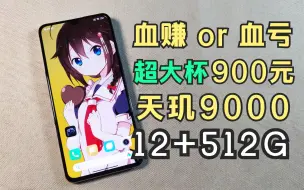 Download Video: 【捡垃圾手机】血赚 or 血亏？900元的天玑9000超大杯12+512G！