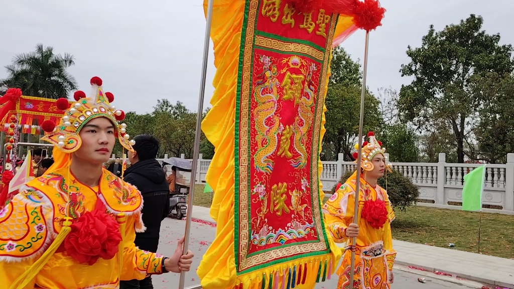 广东省汕头市潮阳区西胪镇西凤村十二年一次2024年3月1日真君大帝出游