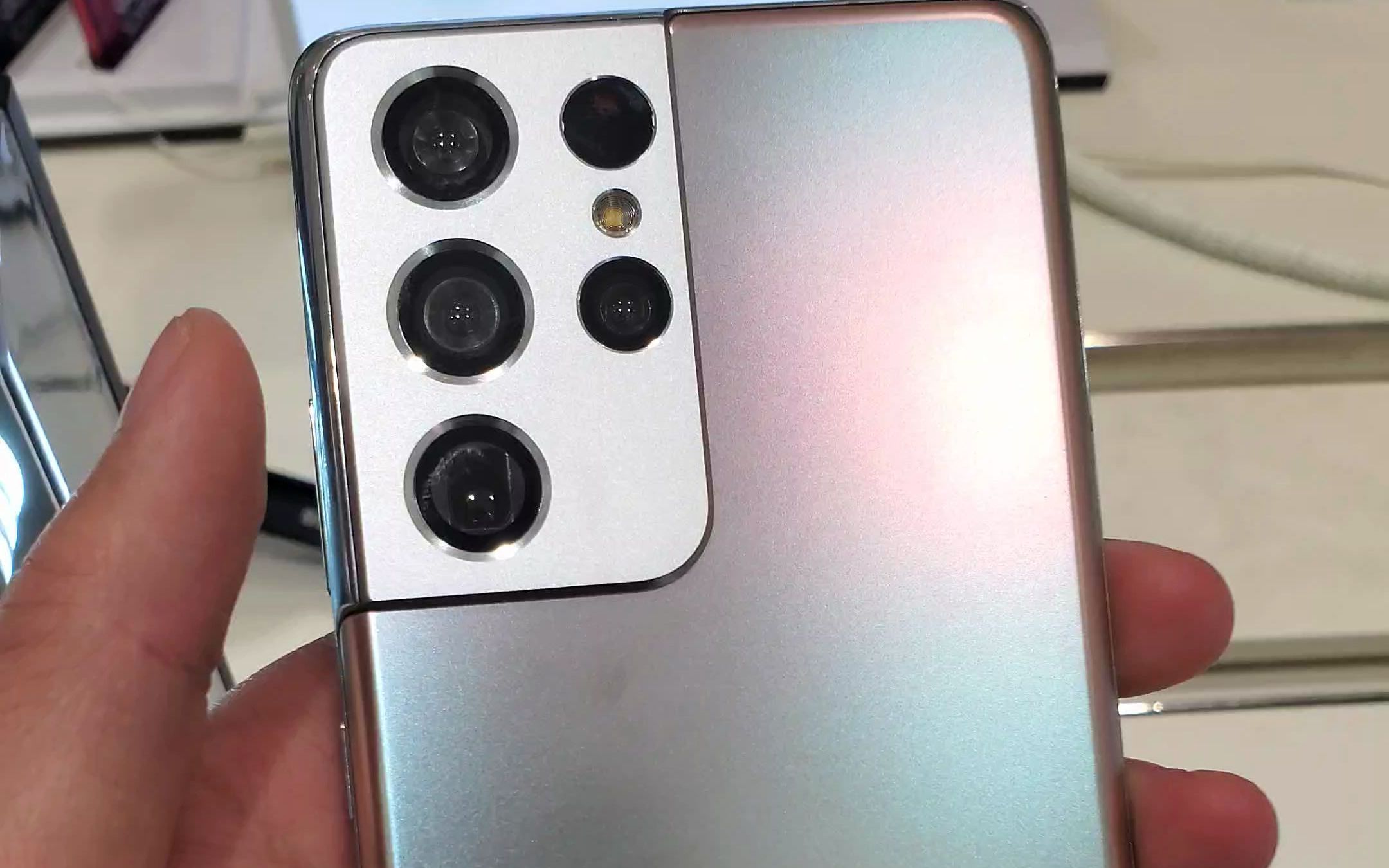 三星s21 ultra 银色 黑色