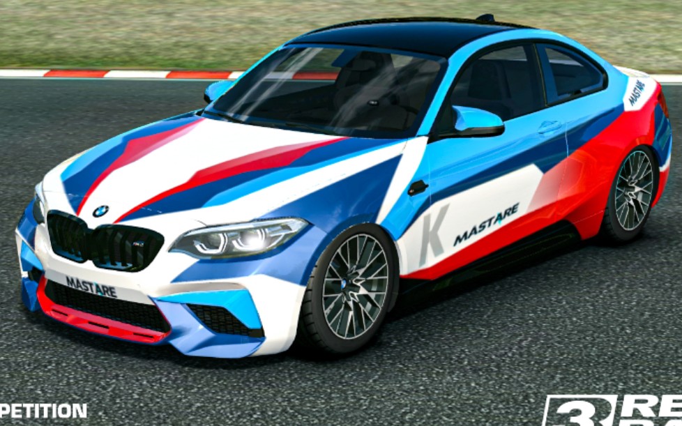 [真实赛车3]宝马m2 competition涂装 涂层展示