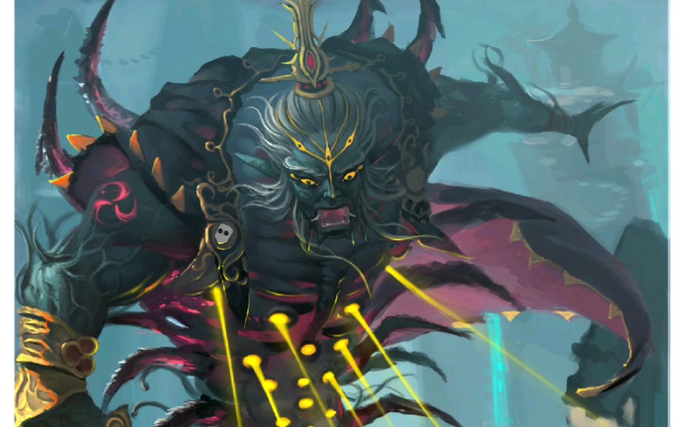 【板绘】原创卡牌设定之蜈蚣精_哔哩哔哩_bilibili