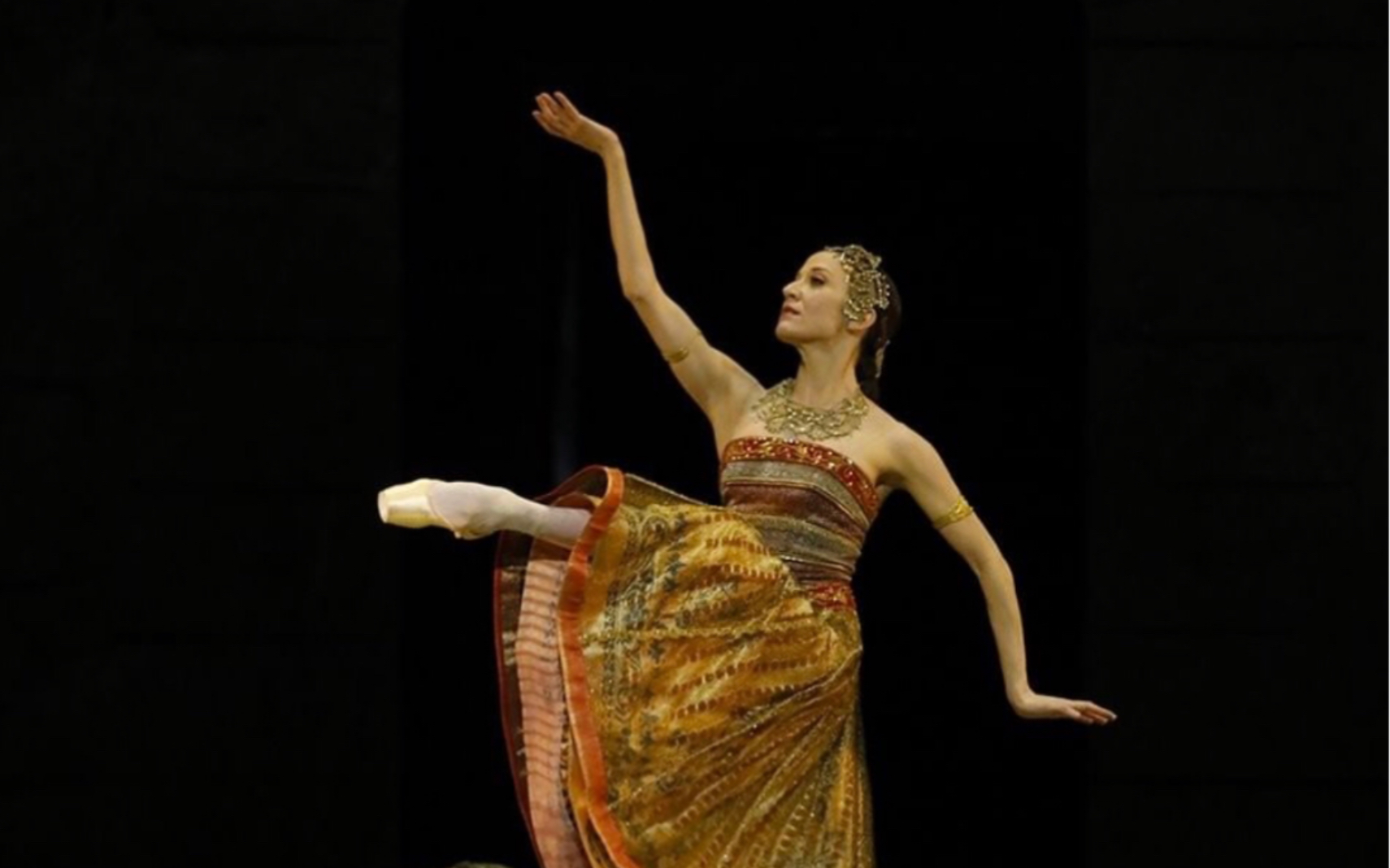 【芭蕾】【pob】ludmila pagliero排练舞姬蛇舞