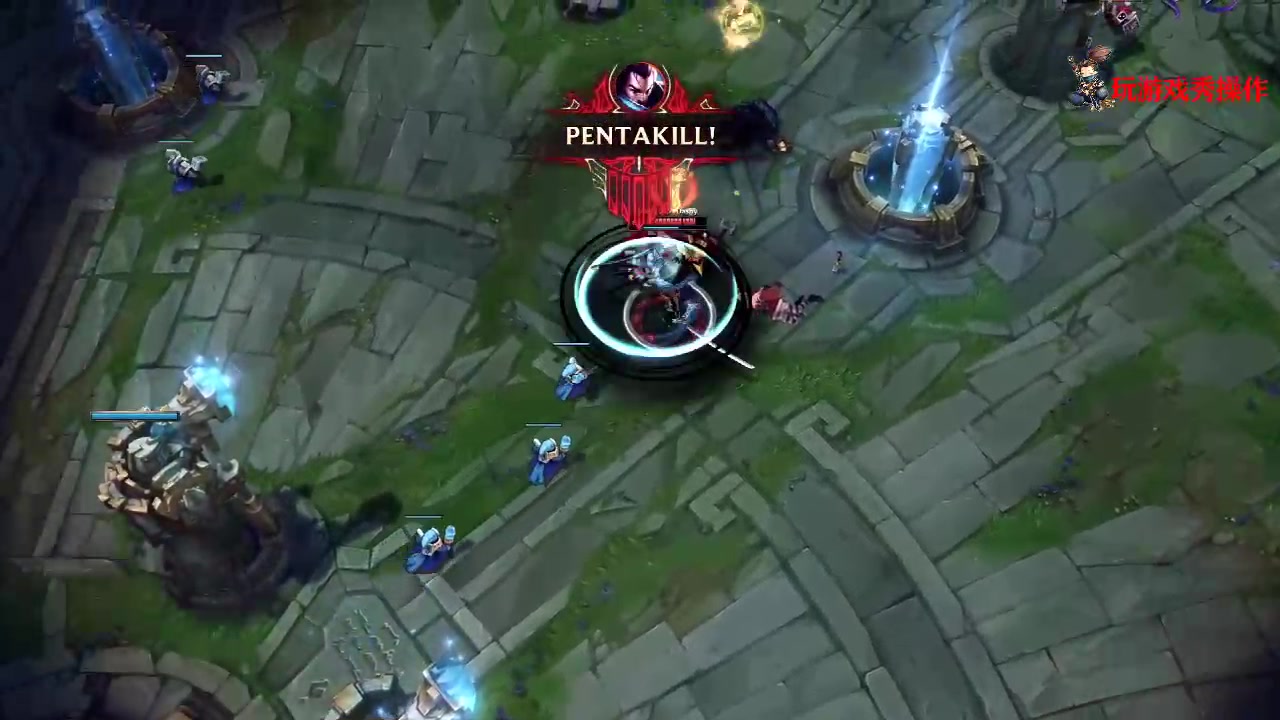 英雄联盟疾风剑豪亚索 这才是玩家心中的神索,打团