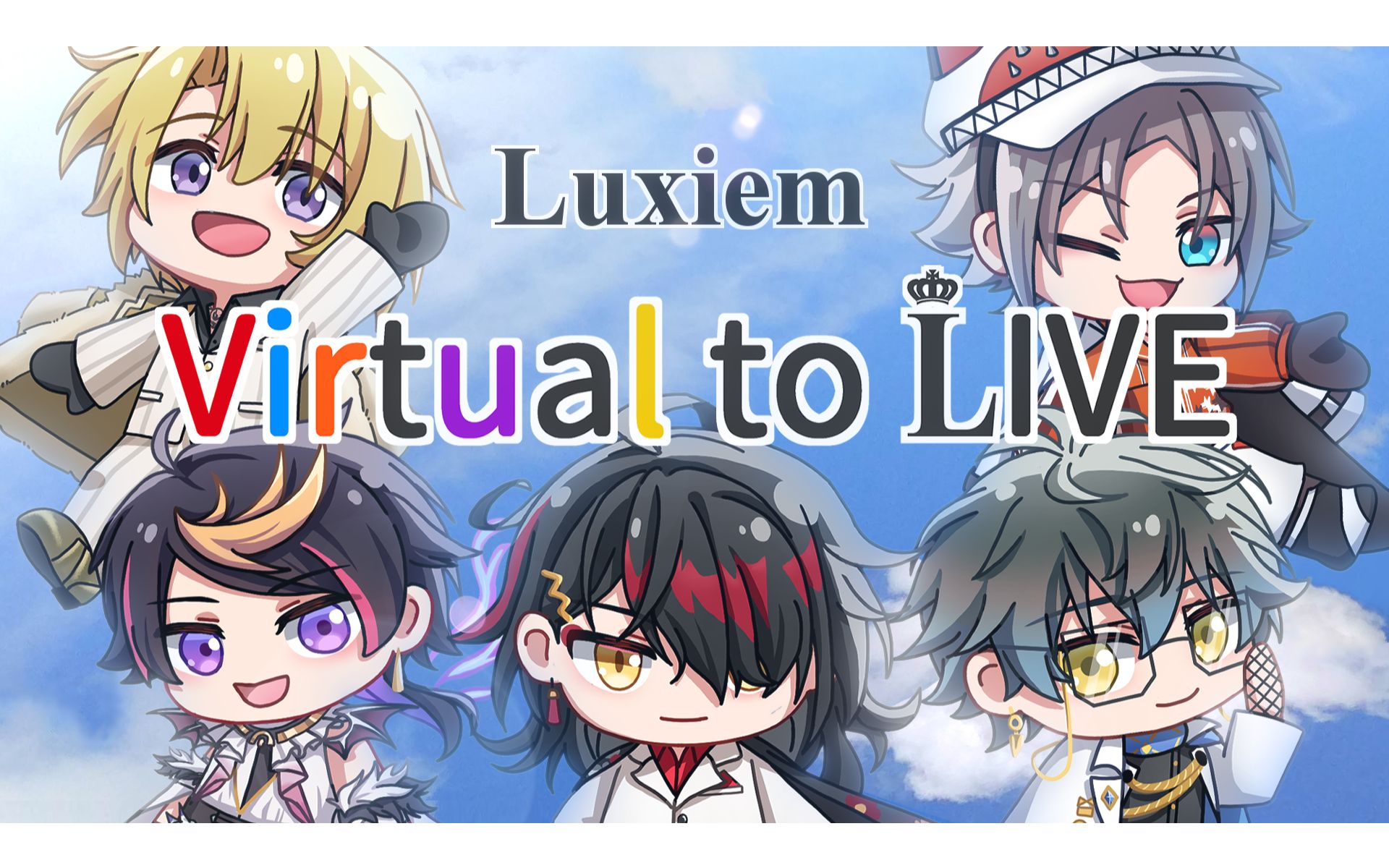 [图]【Luxiem人力】Virtual to LIVE【NIJISANJI EN/にじさんじ人力/UTAU】