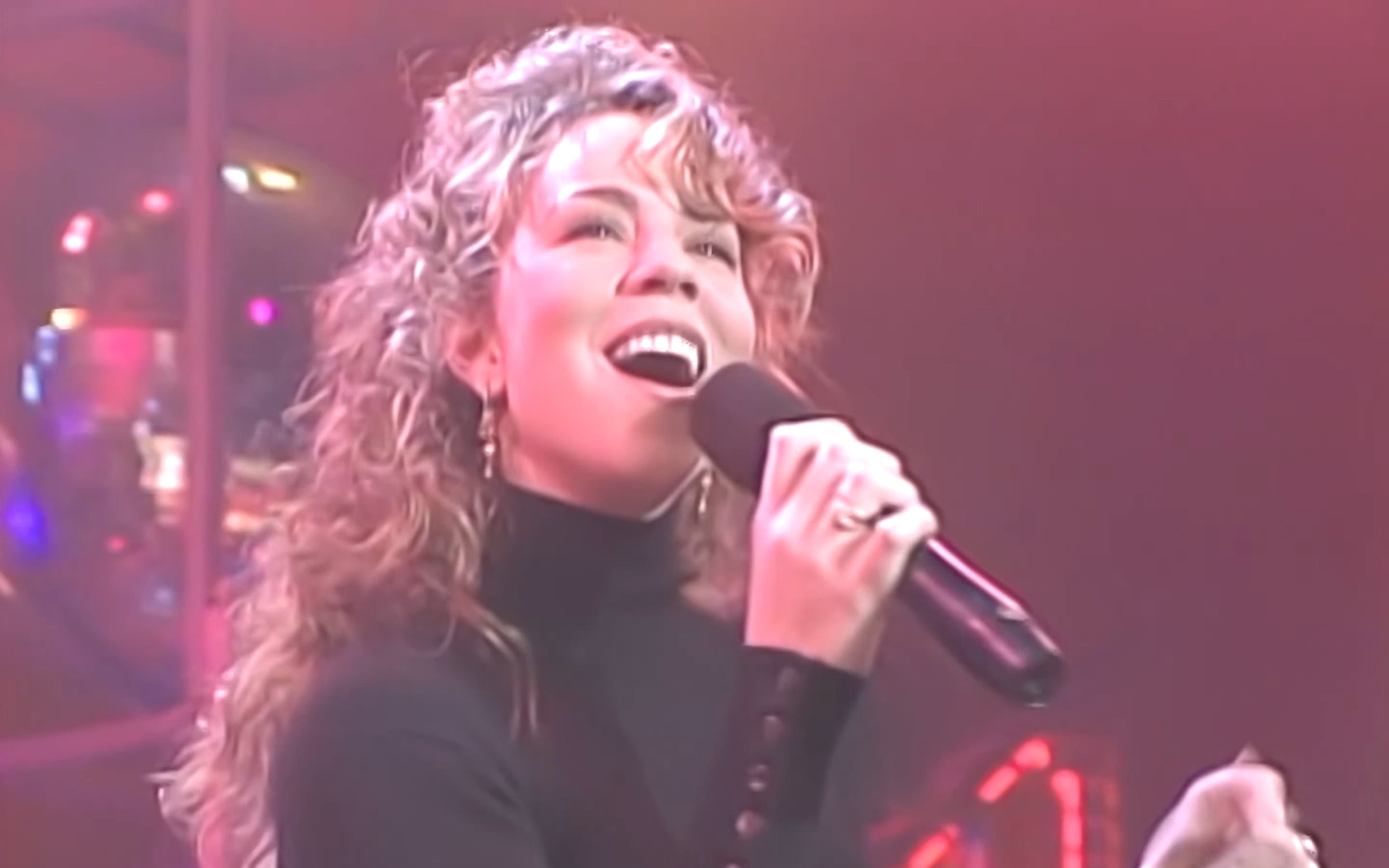 [图]玛丽亚凯莉《情感》Emotions 1992现场 4K修复 Mariah Carey Soul Train