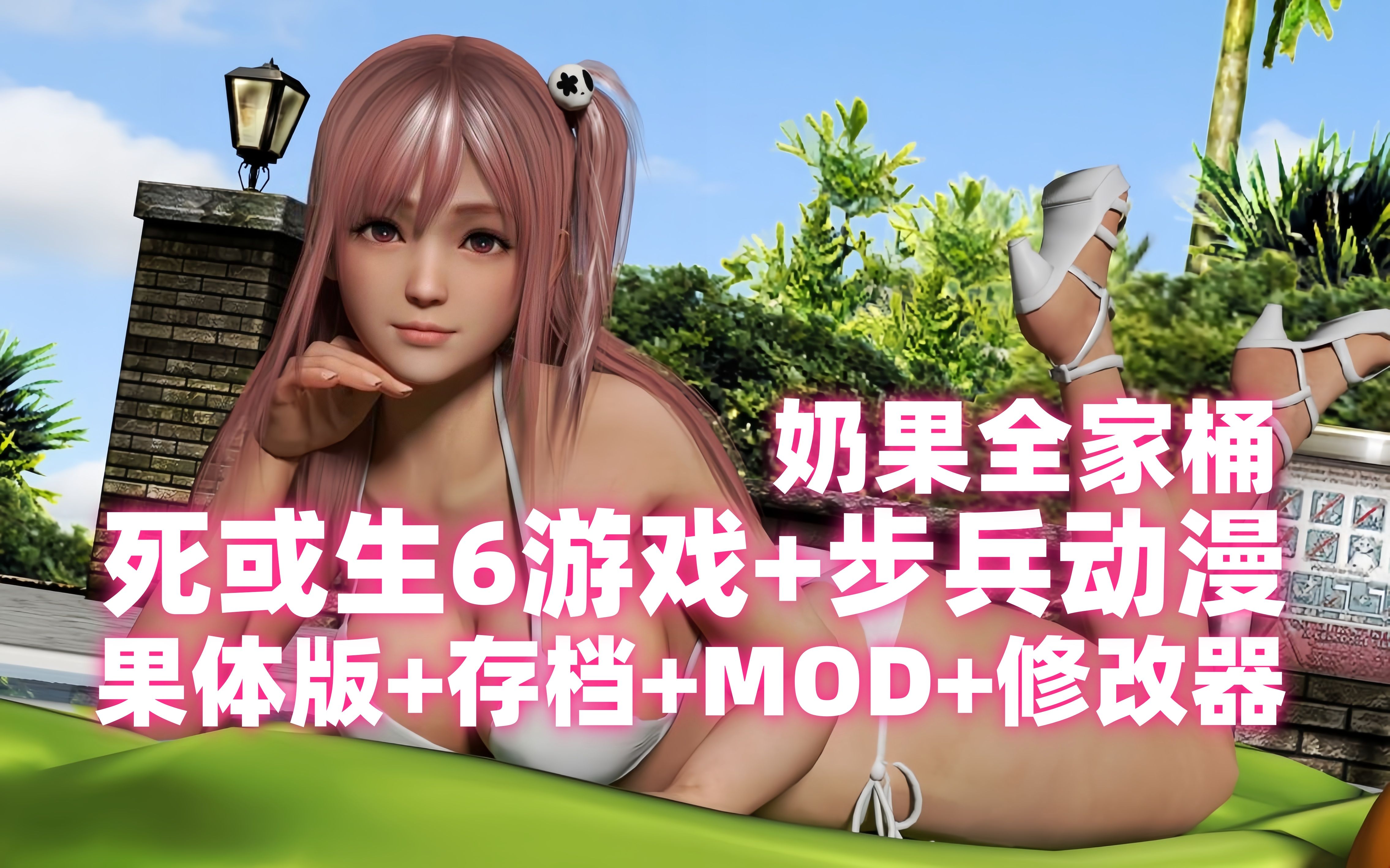 【死或生6】果体版DOA6+步兵动漫合集(DLC服装+白金存档+果体+物品解锁+60部动漫)格斗类街机 穗乃果 海咲哔哩哔哩bilibili死或生